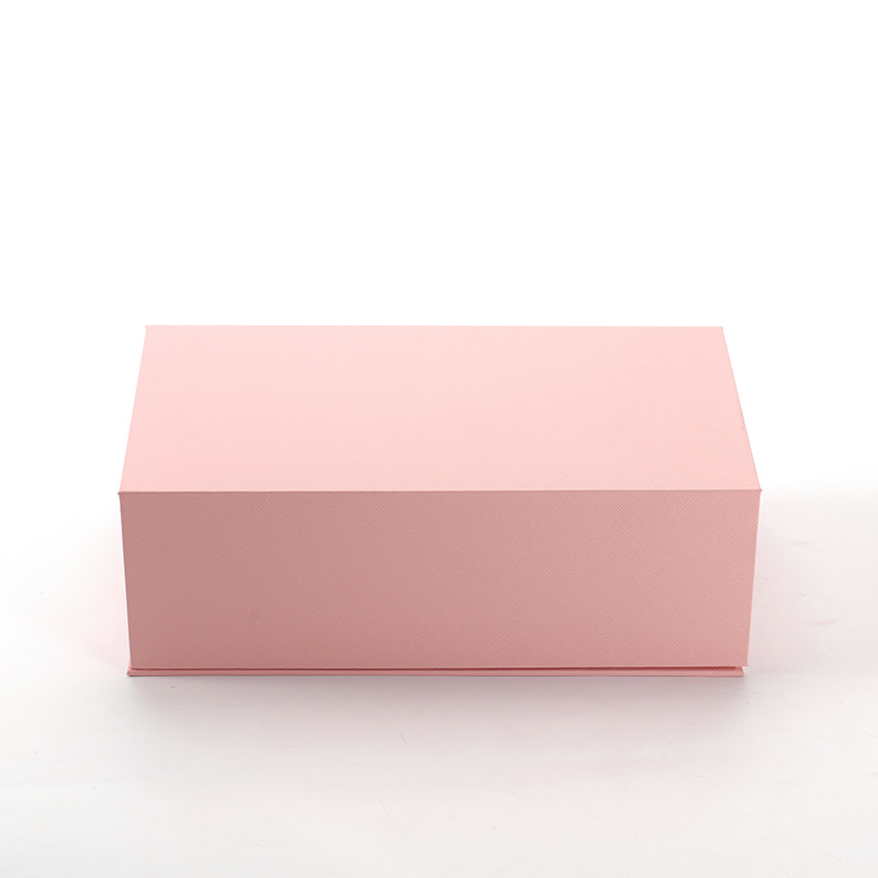 FANXI Custom pink paper microfiber magnetic box