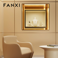 FANXI New arrival Polychrome Microfiber Jewelry bust