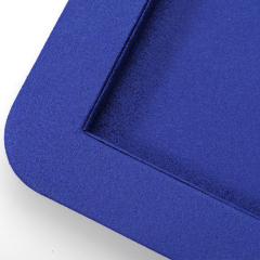 FANXI Custom blue microfiber jewelry tray
