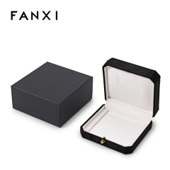 FANXI Custom black suede jewelry box