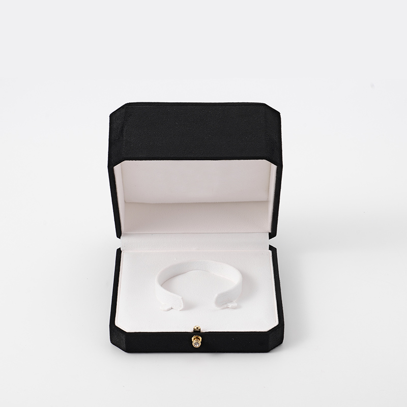 FANXI Custom black suede jewelry box