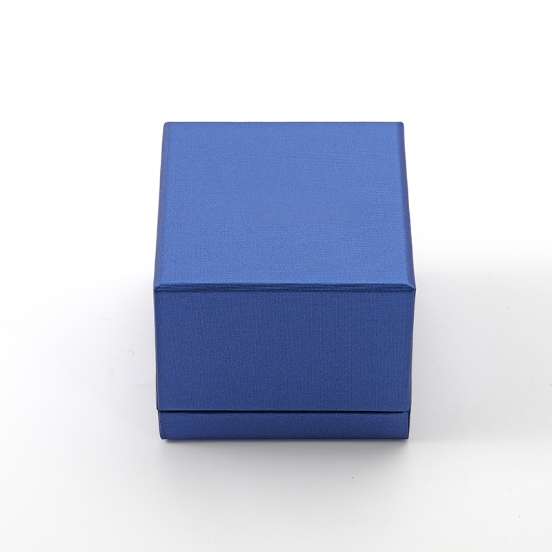 FANXI Custom blue leather microfiber pendant box
