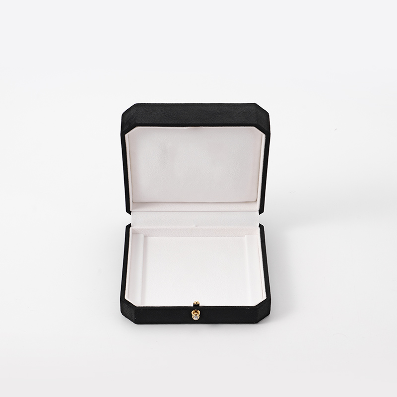 FANXI Custom black suede jewelry box