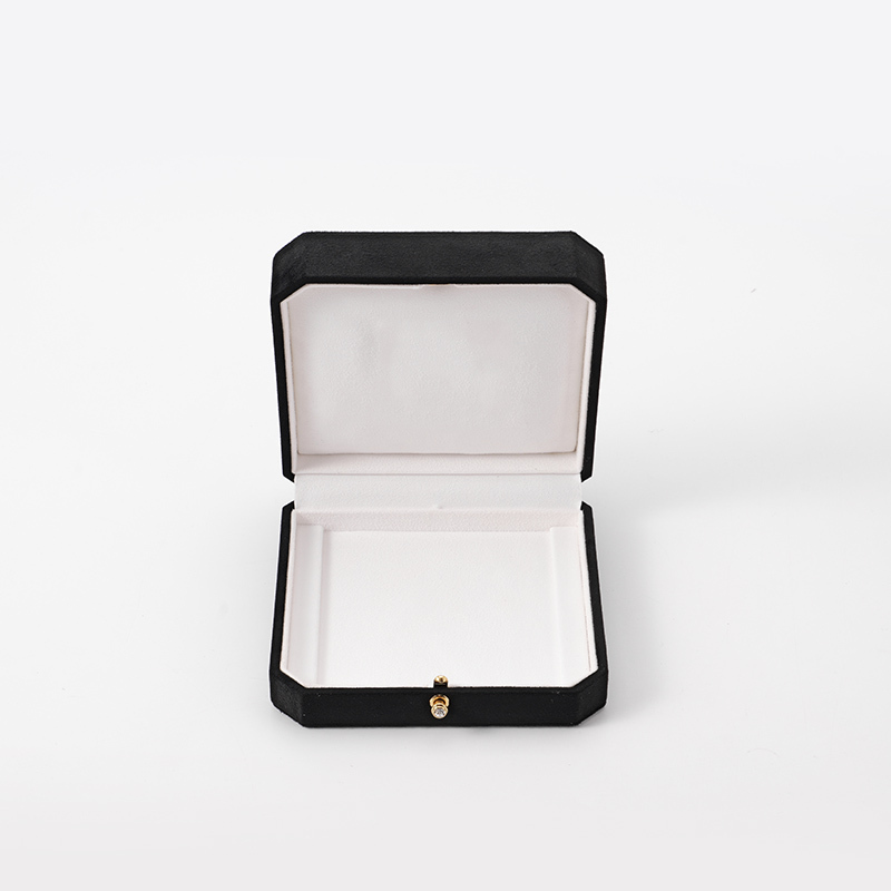 FANXI Custom black suede jewelry box