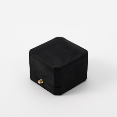FANXI Custom black suede jewelry box