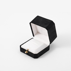 FANXI Custom black suede jewelry box