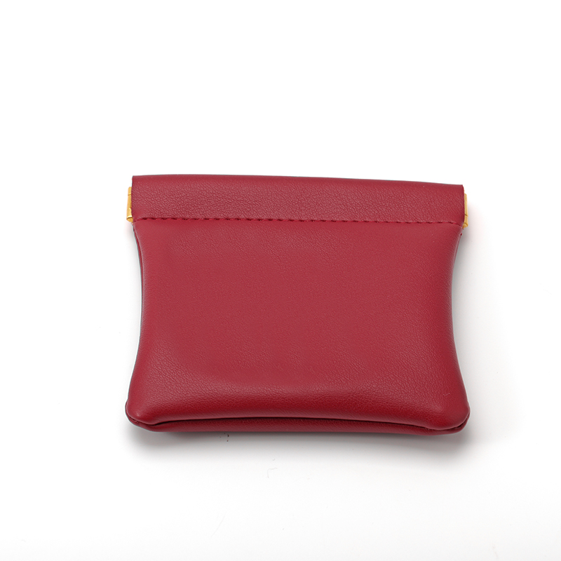 FANXI Custom red pu leather jewelry bag
