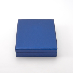FANXI Custom blue velvet leather jewelry case