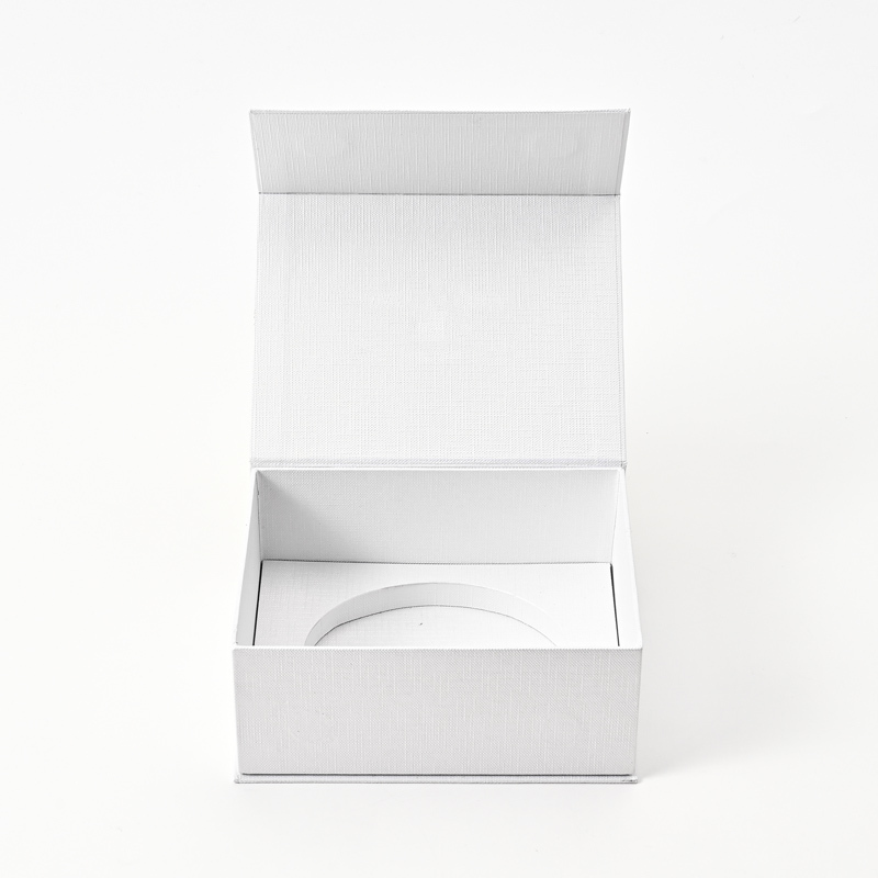 FANXI Custom white paper jewelry box