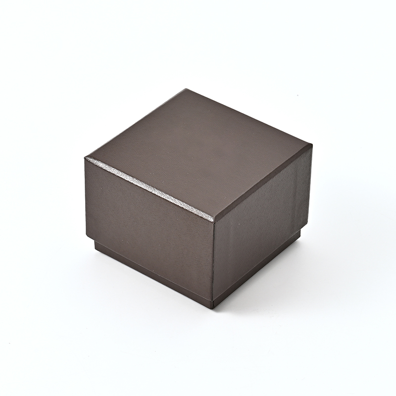 FANXI Custom brown microfiber jewelry box