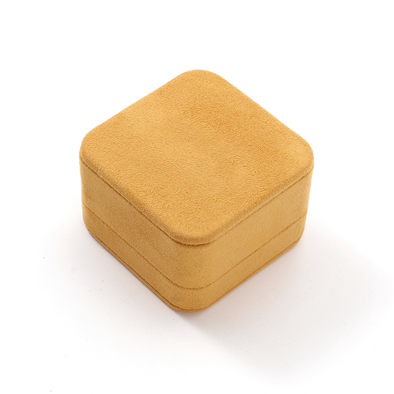 FANXI Custom yellow suede ring box