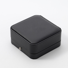 FANXI Custom black velvet leather jewelry box