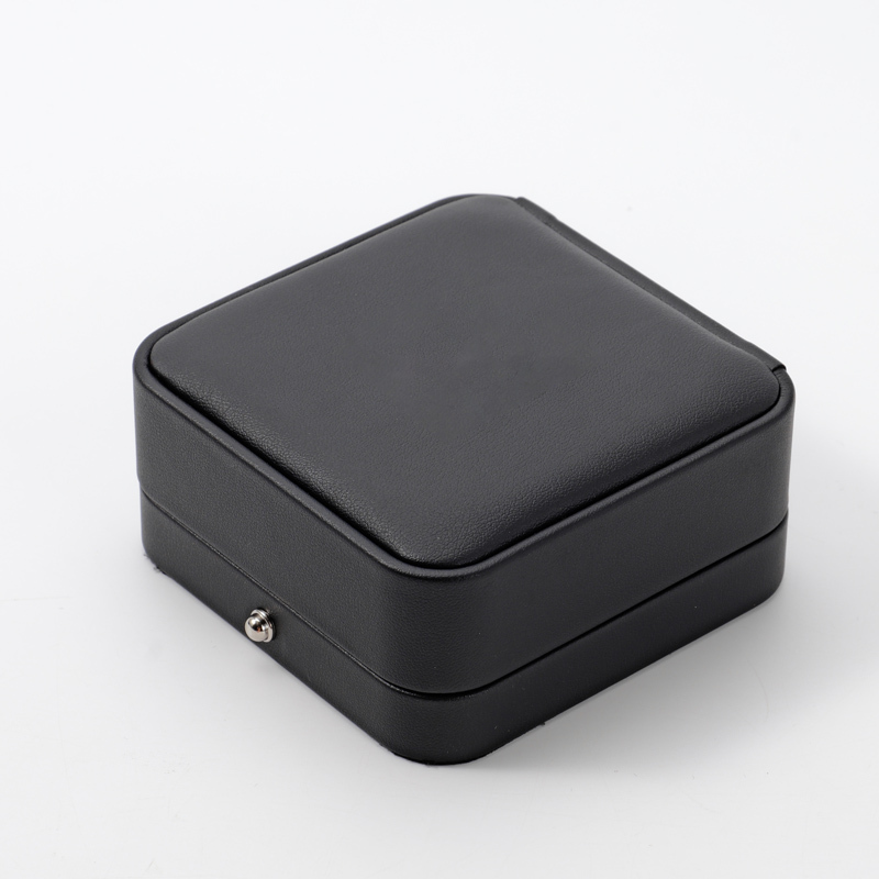 FANXI Custom black velvet leather jewelry box