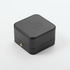 FANXI Custom black velvet leather jewelry box