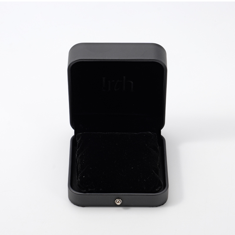 FANXI Custom black velvet leather jewelry box