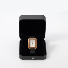 FANXI Custom black velvet leather jewelry box