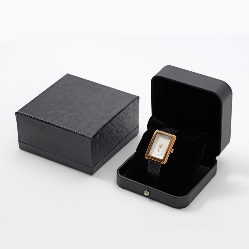 FANXI Custom black velvet leather jewelry box