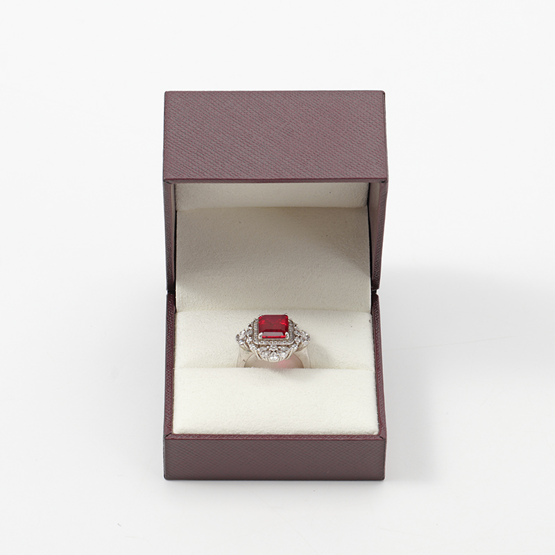 FANXI Custom brown paper ring box
