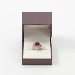 FANXI Custom brown paper ring box