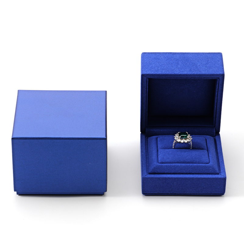 FANXI Custom blue paper jewelry box