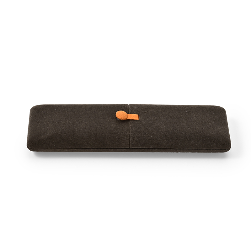 FANXI Custom brown velvet long chain box