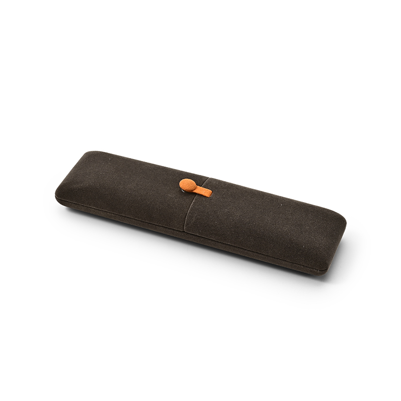 FANXI Custom brown velvet long chain box