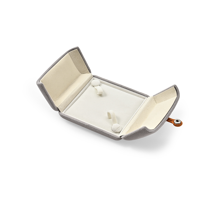 FANXI Custom grey velvet bangle box