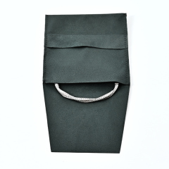 FANXI Custom blue leather jewelry bag