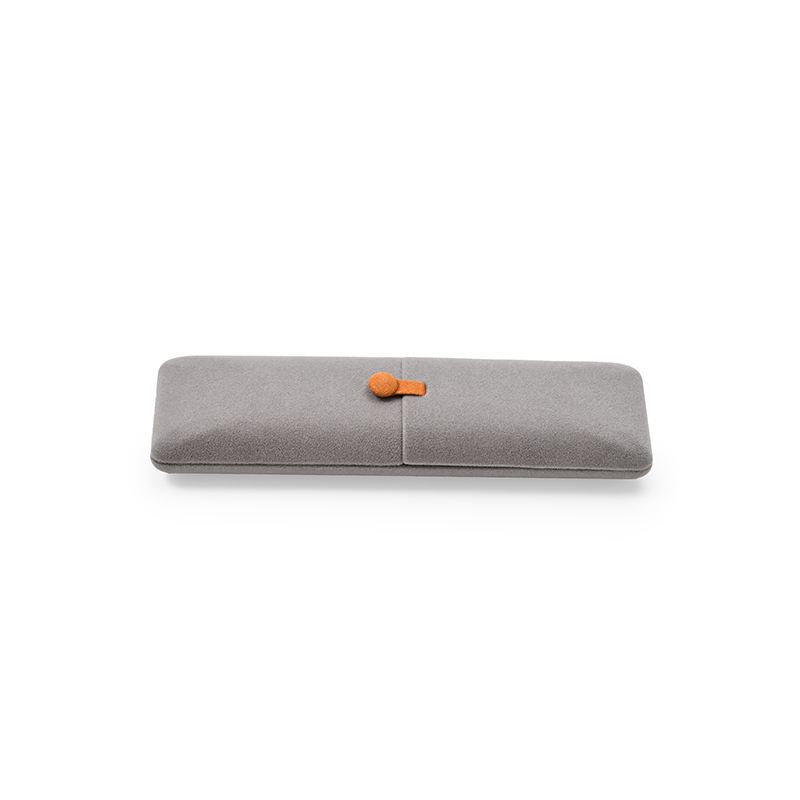 FANXI Custom grey velvet long chain box