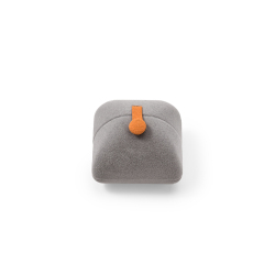 FANXI Custom grey velvet ring box