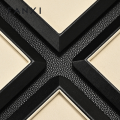 FANXI High end Beige microfiber Jewelry plate