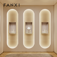 FANXI High end Microfiber Jewelry Portrait Stand