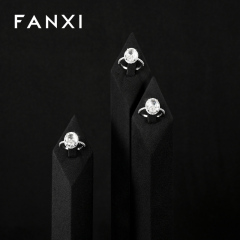 FANXI Factory Black Microfiber Jewelry display set