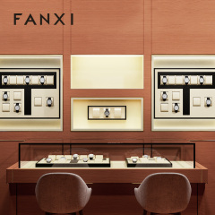 FANXI Luxury Beige Metal Watch Combination Set Series