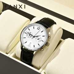 FANXI Luxury Beige Metal Watch Combination Set Series