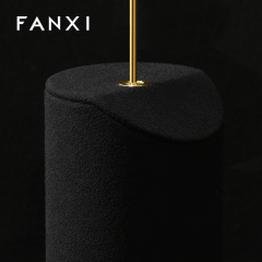 FANXI High quality Black Microfiber jewelry combination set