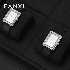 FANXI Hot sale black microfiber jewelry display set