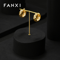 FANXI High quality Black Microfiber jewelry combination set
