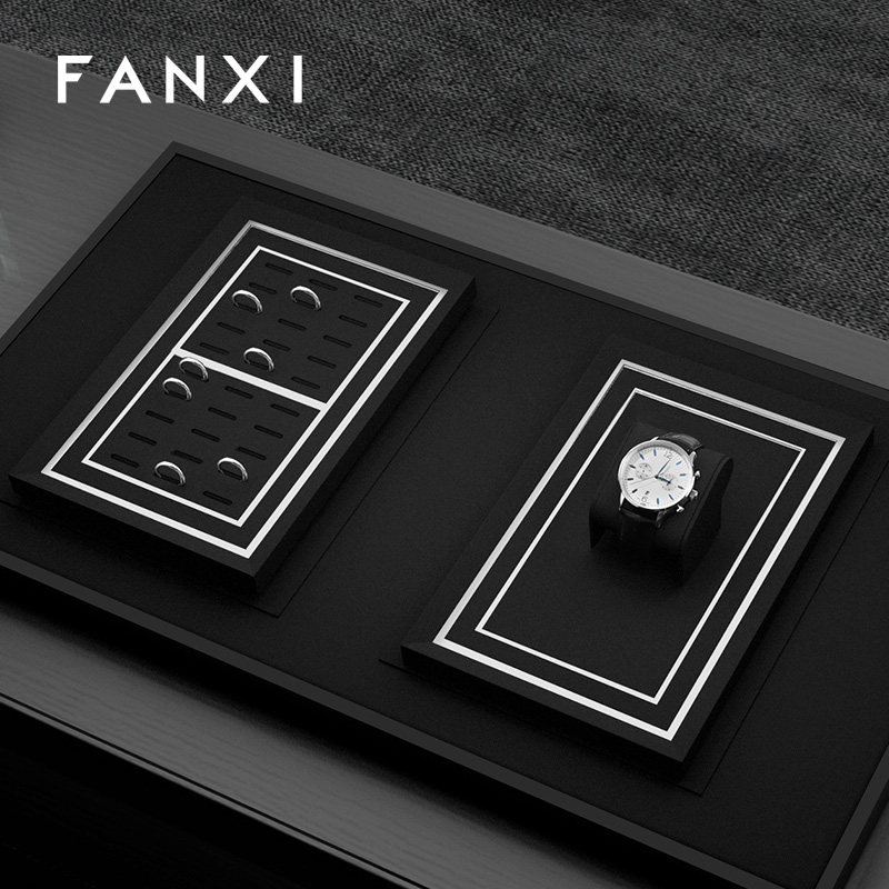 FANXI New arrival Black Metal Combination Platform