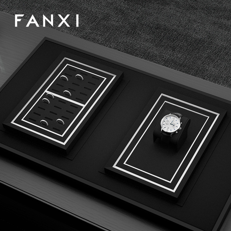 FANXI New arrival Black Metal Combination Platform