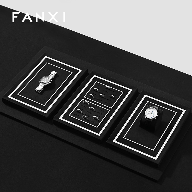 FANXI New arrival Black Metal Combination Platform