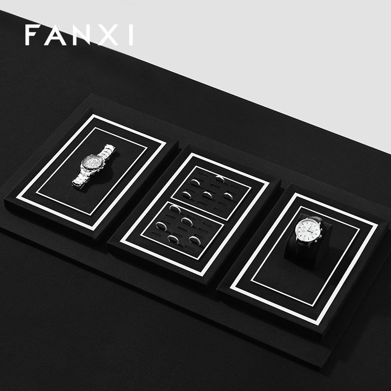 FANXI New arrival Black Metal Combination Platform