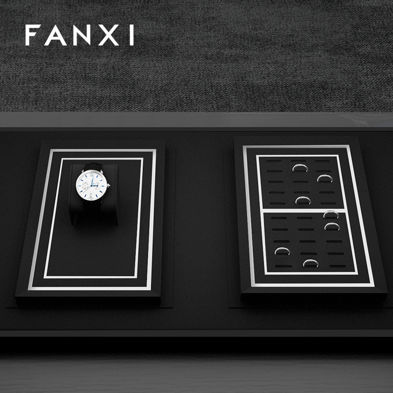 FANXI New arrival Black Metal Combination Platform