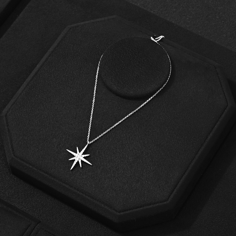 FANXI New arrival Black Microfiber Jewelry display set