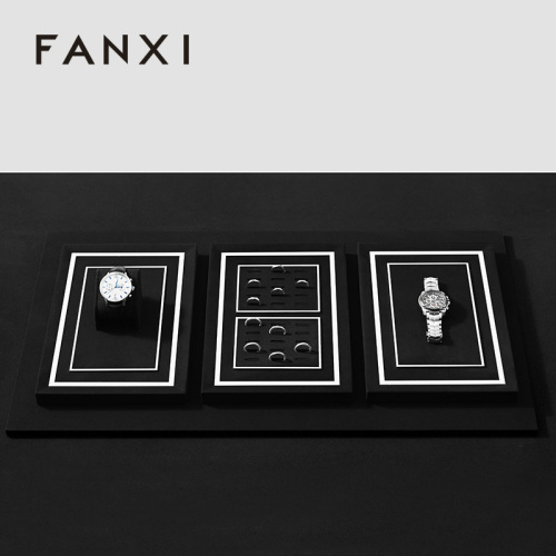 FANXI New arrival Black Metal Combination Platform