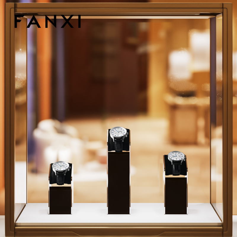FANXI Fashion Polychrome smooth metal Watch display