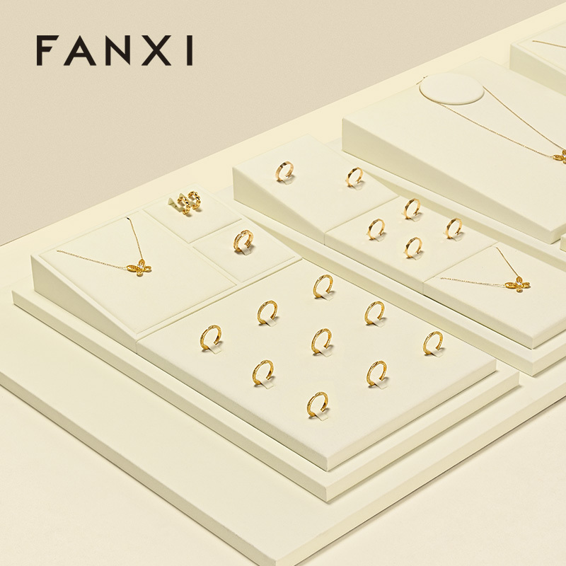 FANXI New arrival Microfiber Jewelry Combination Set