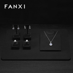 FANXI Luxury Multi-color optional Metal Jewelry stand