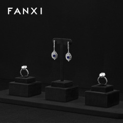 FANXI Luxury Multi-color optional Metal Jewelry stand