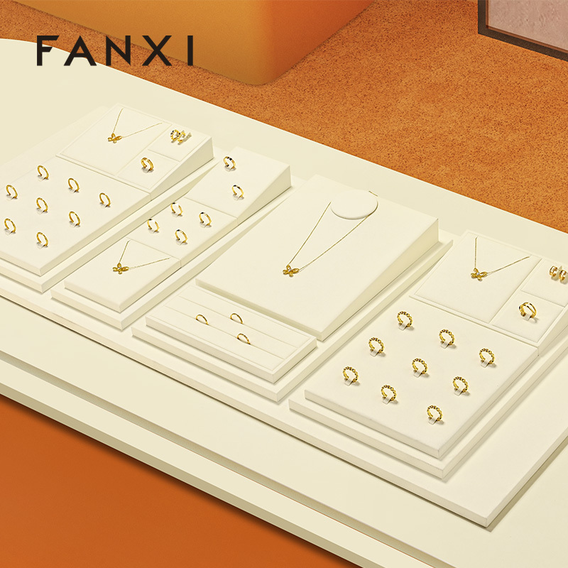 FANXI New arrival Microfiber Jewelry Combination Set